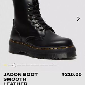 Dr. Martens Black Jadon Boot